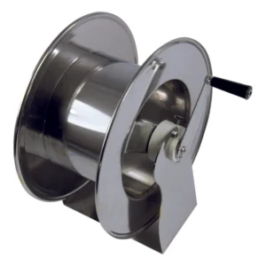 Барабан ручной для рукава 50м.1/2" 70 м. 3/8 (нерж. AISI316 ) 1/2"ш.1/2"ш. 200 бар