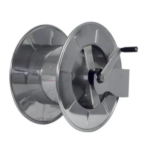 Барабан ручной для рукава 100м. 1/2" (нерж.)1/2"ш.1/2"ш. 400 бар