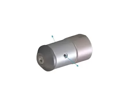 Роторная насадка тип-T  DN>50 ( T45 ) 1 /2” BSP 84  l/min 1400 бар вставки 2xM4
