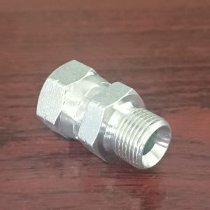 Переходник штуцер 3/8"; гайка 3/8" вращ.